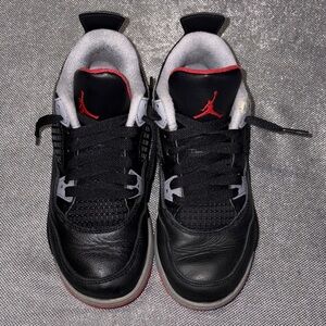 Jordan 4 Retro Bred ReImagined size 1.5y